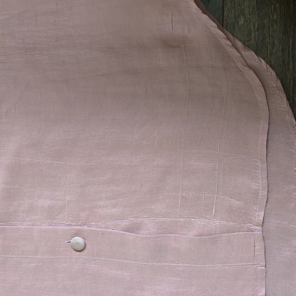 Carole little For Saint Tropez West 100% Silk Button Down - Picture 6 of 8